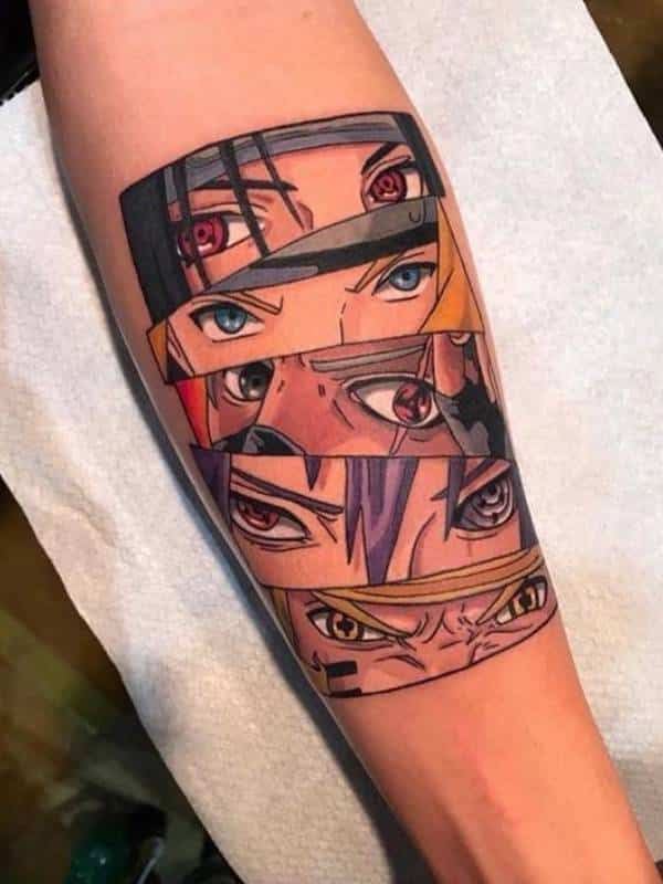 beautiful Naruto Tattoos