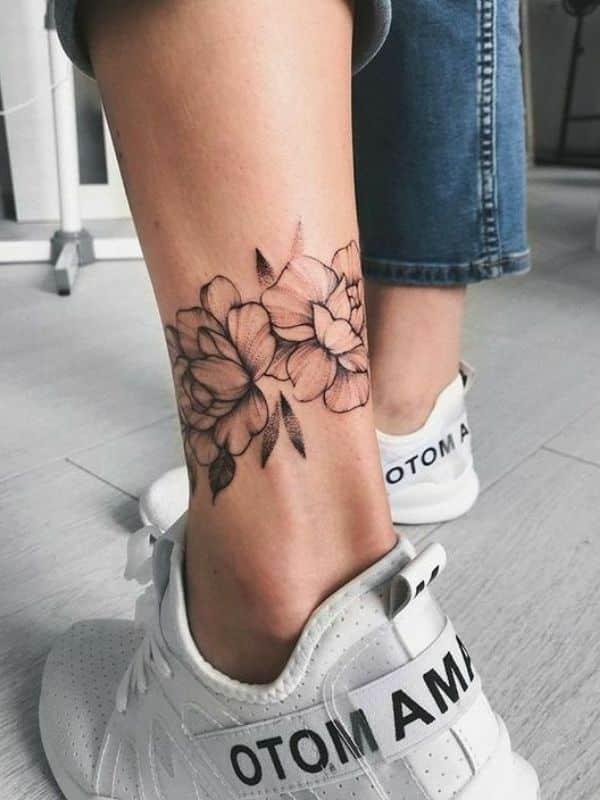 Unique & Creative Ankle Tattoo