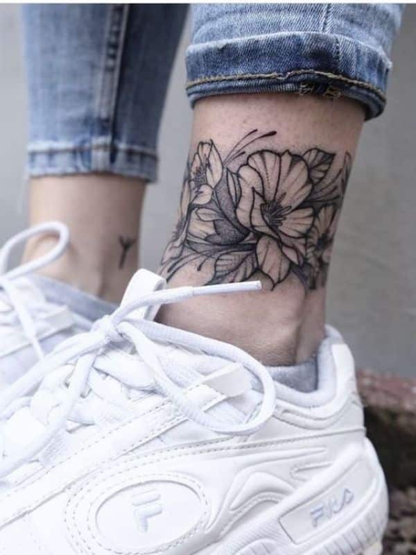 Best and Unique Ankle Tattoo