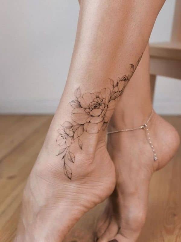 Best ankle Foot Tattoo