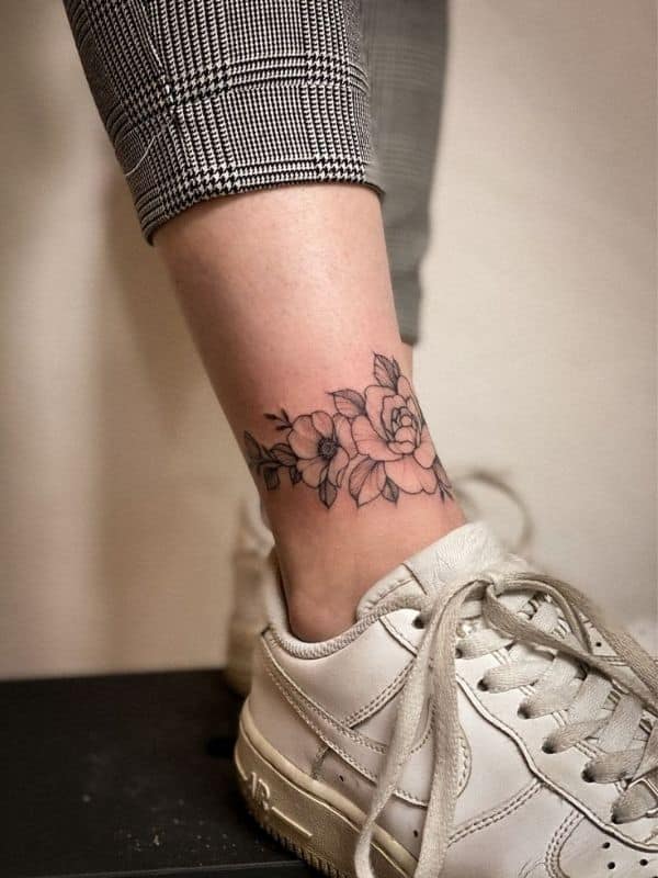 Most Popular Ankle Tattoo