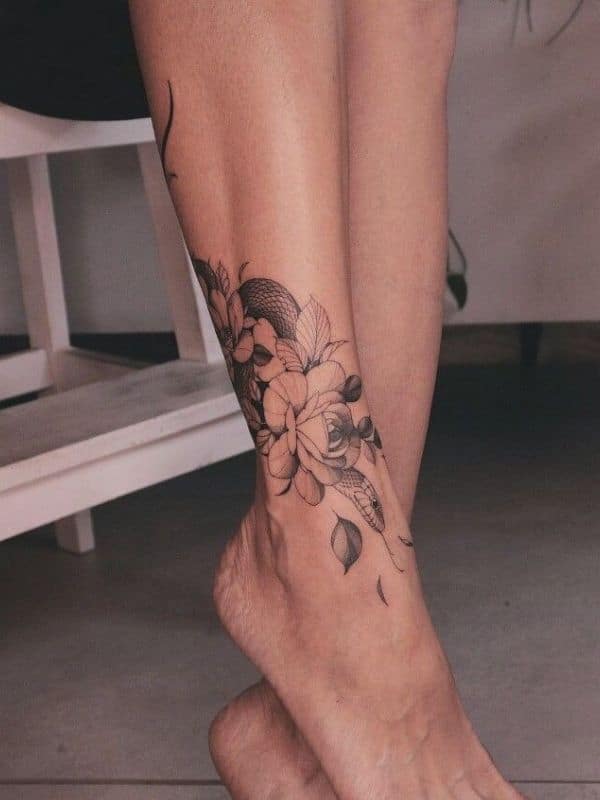 Cool Ankle Tattoo