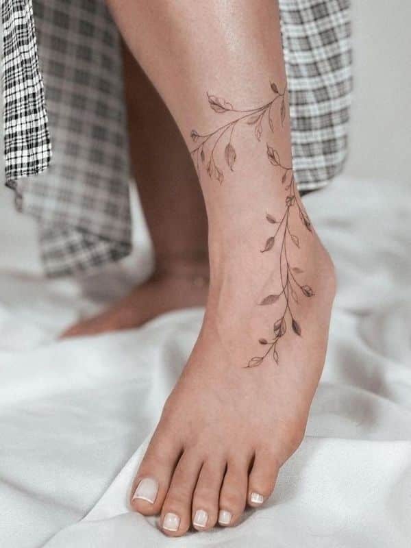 Amazing Ankle Tattoo