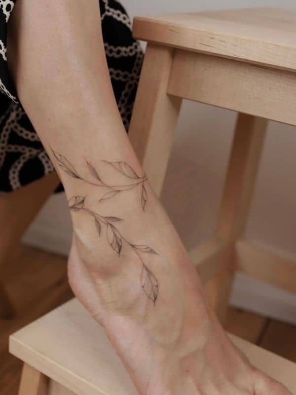ankle tattoo ideas for women