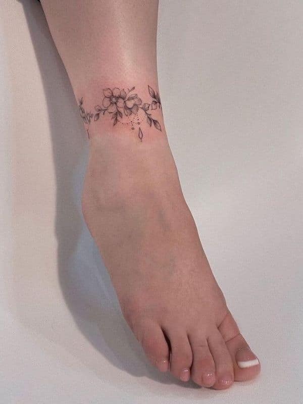 Mini Floral tattoo