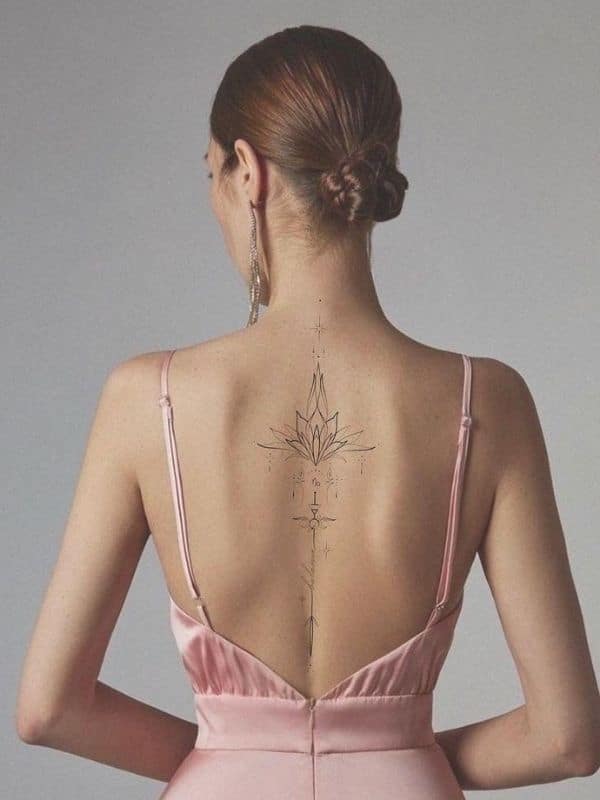 Tulip Back Tattoos
