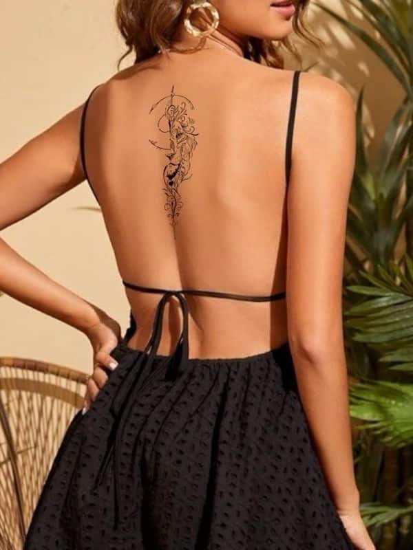 Elegant Back Tattoos