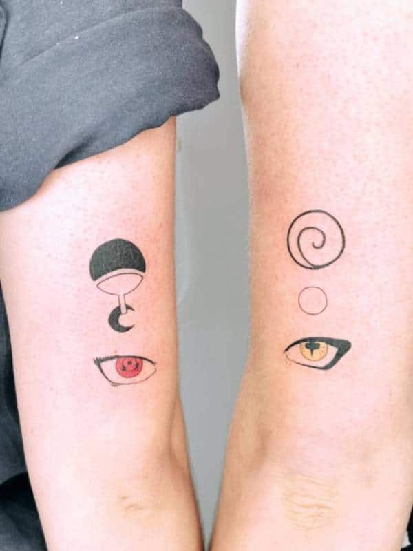 Naruto x Sasuke tattoo