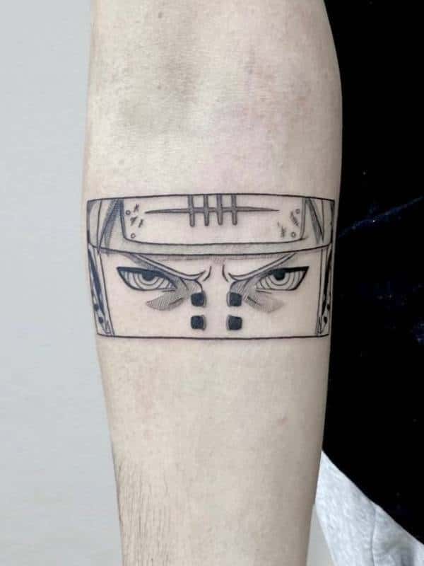 Pain Naruto Eyes Tattoos
