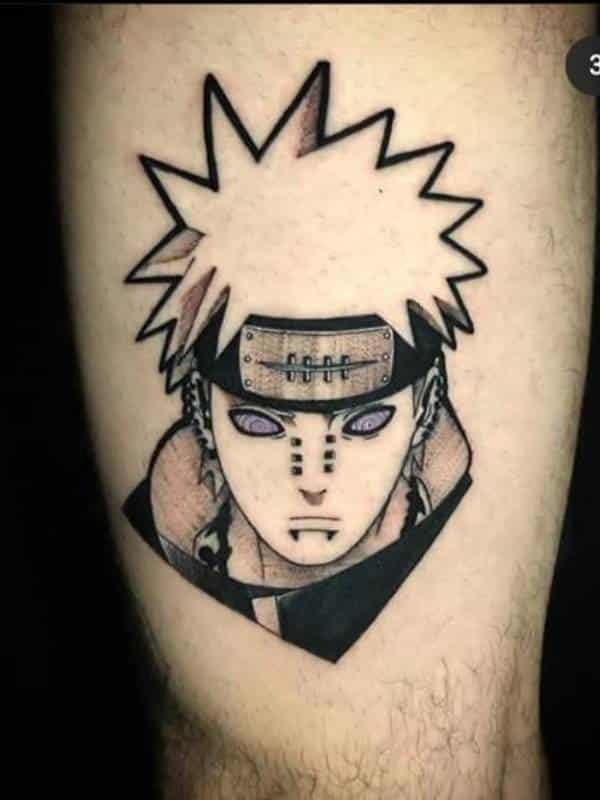 Naruto Tattoo Pain