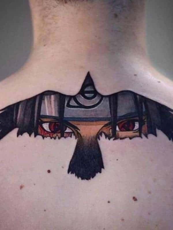Naruto Tattoos With Bird Wings