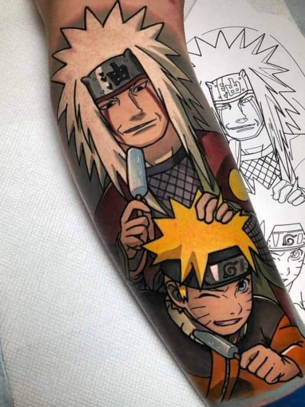 Jiraya & Naruto