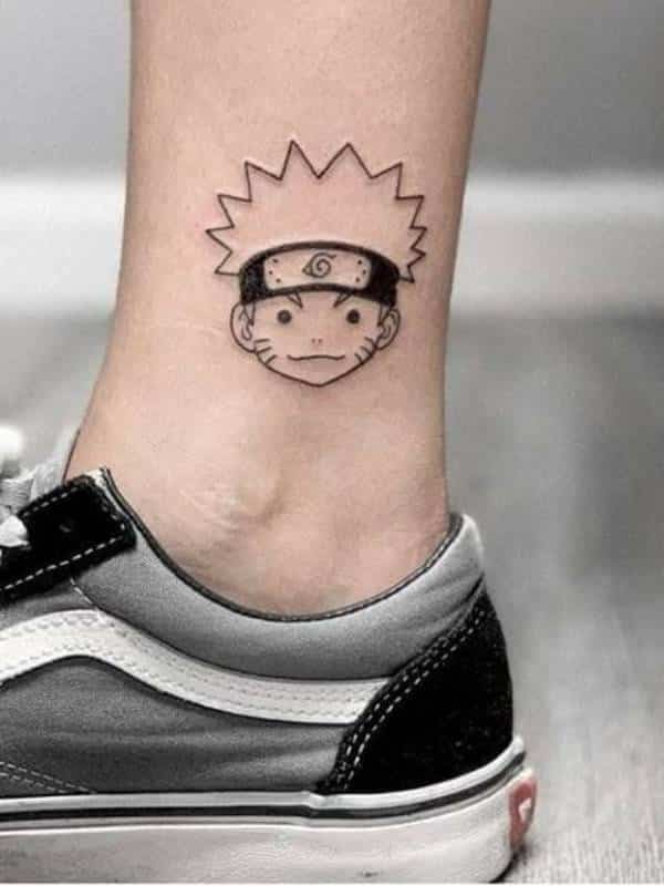 Naruto Tattoos On Foot