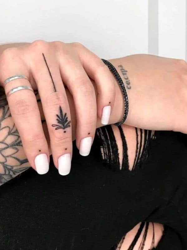 Tribe Tattoos on Finger