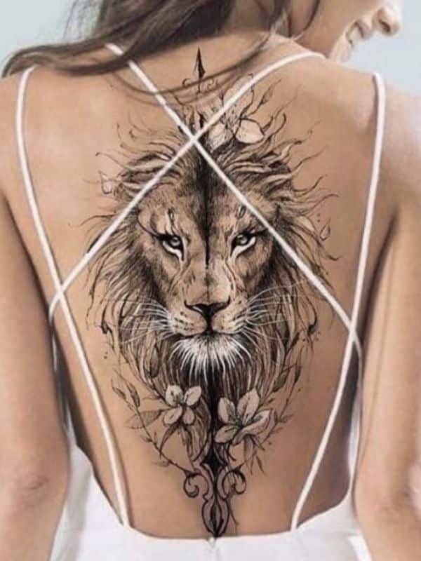 Beautiful Lion Tattoos