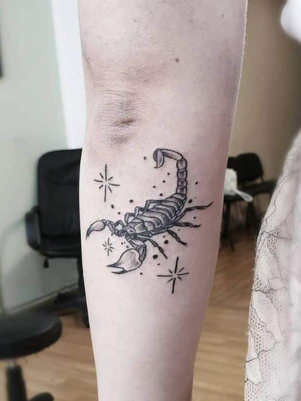Scorpion Tattoo on Arm