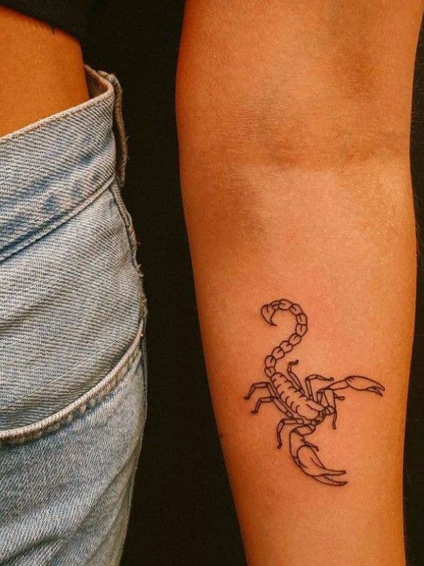 Beautiful Scorpion Tattoo