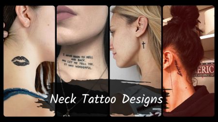 Neck Tattoo Designs For Women