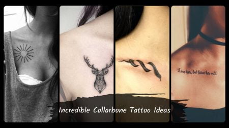 Incredible Collarbone Tattoo Ideas Incredible Collarbone Tattoo Ideas