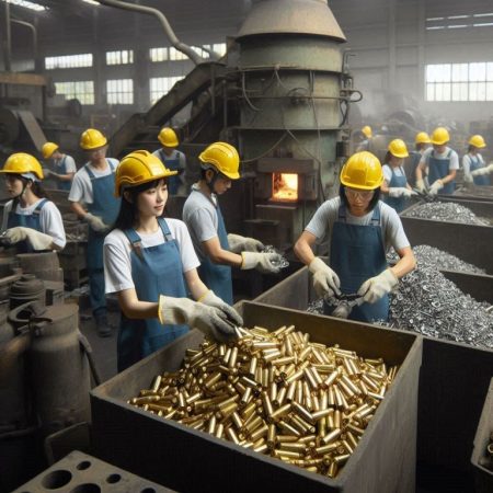 Comprehensive Recycling Process of Brass Shell Casings