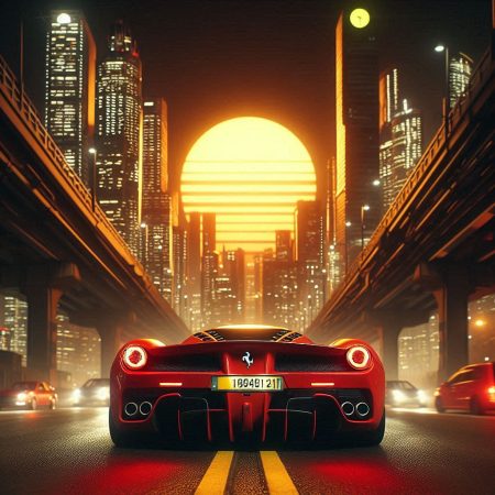 hd ferrari animated wallpaper 4k​