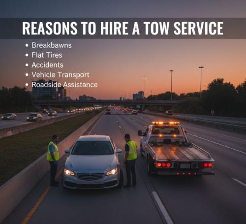 reasons to Hire a Tow Service