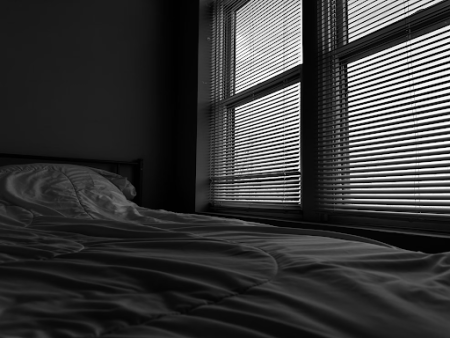sleep with shades