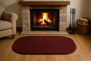 Fireplace Rugs Guide Enhance Safety and Aesthetics