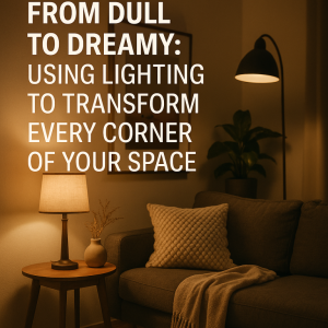 From Dull to Dreamy Using Lighting to Transform Every Corner of Your Space