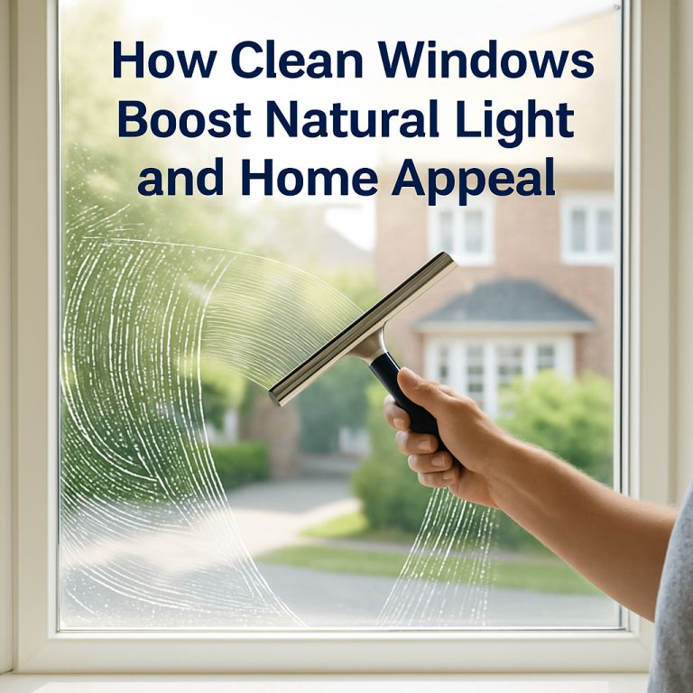 How Clean Windows Boost Natural Light and Home Appeal