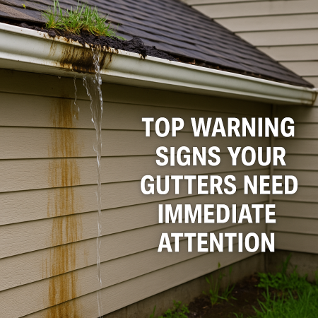 Gutters Need Immediate Attention
