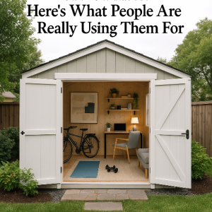 Sheds Aren’t Just for Tools