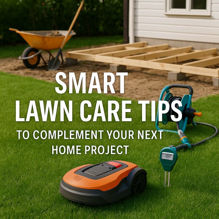 Smart Lawn Care Tips to Complement Your Next Home Project