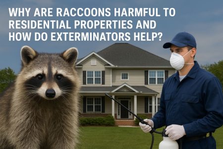 Raccoons Harmful to Residential Properties
