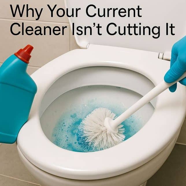 Toilet Why Your Current Cleaner Isn’t Cutting It