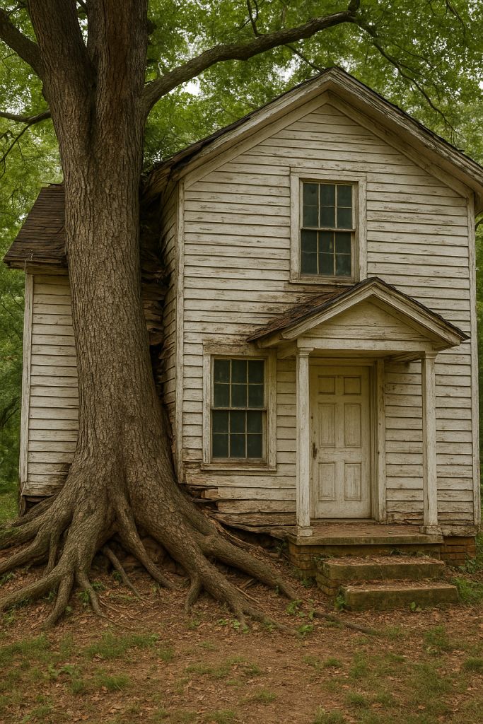 Trees Do to a House Over Time