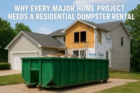 Why Every Major Home Project Needs a Residential Dumpster Rental