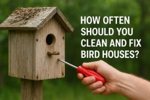 Clean and Fix Bird Houses