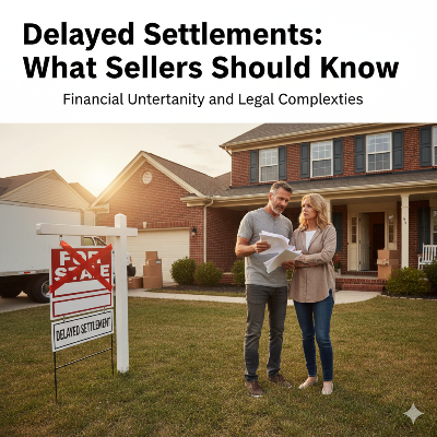 Delayed Settlements What Sellers Should Know