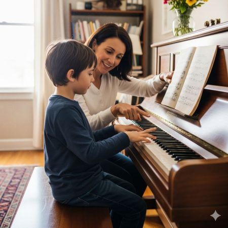 First Piano Lesson
