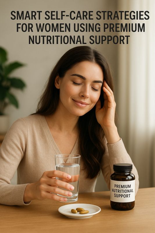 Smart Self-Care Strategies for Women Using Premium Nutritional Support