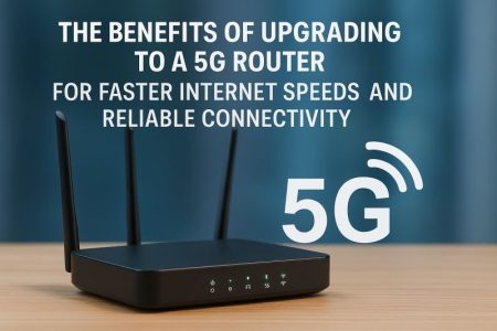 The Benefits of Upgrading to a 5G Router for Faster Internet Speeds and Reliable Connectivity