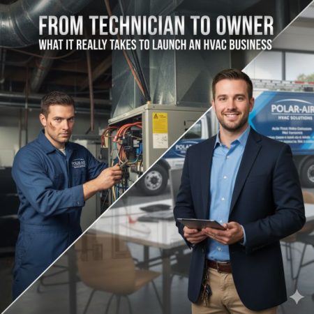From Technician to Owner: What It Really Takes to Launch an HVAC Business From Technician to Owner What It Really Takes to Launch an HVAC Business
