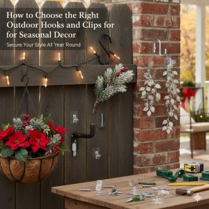 How to Choose the Right Outdoor Hooks and Clips for Seasonal Decor How to Choose the Right Outdoor Hooks and Clips for Seasonal Decor