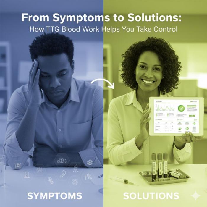From Symptoms to Solutions: How TTG Blood Work Helps You Take Control