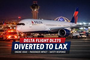 Delta Flight DL275 Diverted LAX