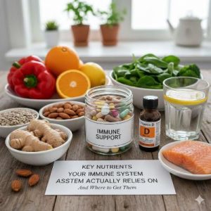 Key Nutrients Your Immune System Actually Relies On (And Where to Get Them) Key Nutrients Your Immune System