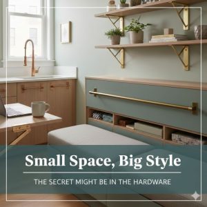 Small Space, Big Style The Secret Might Be in the Hardware
