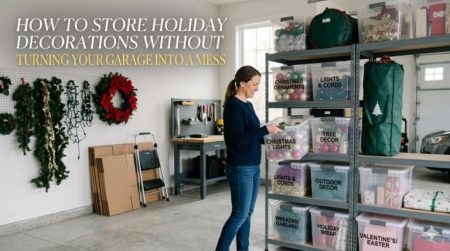How to Store Holiday Decorations Without Turning Your Garage Into a Mess