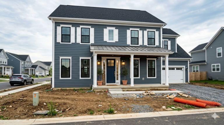 What Makes a Home Look “Finished” From the Street, Even Before Landscaping Is Complete Makes a Home Look “Finished